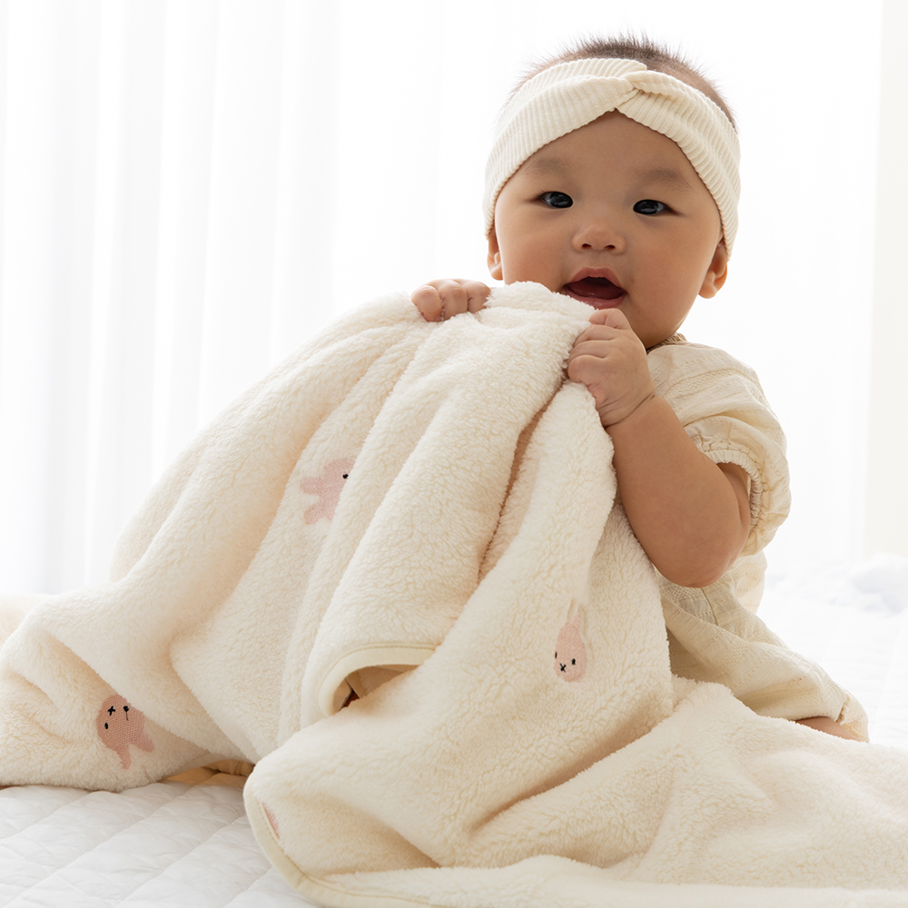 아가블랑 아기띠 워머 후드 망토 신생아 블랭킷 극세사 담요