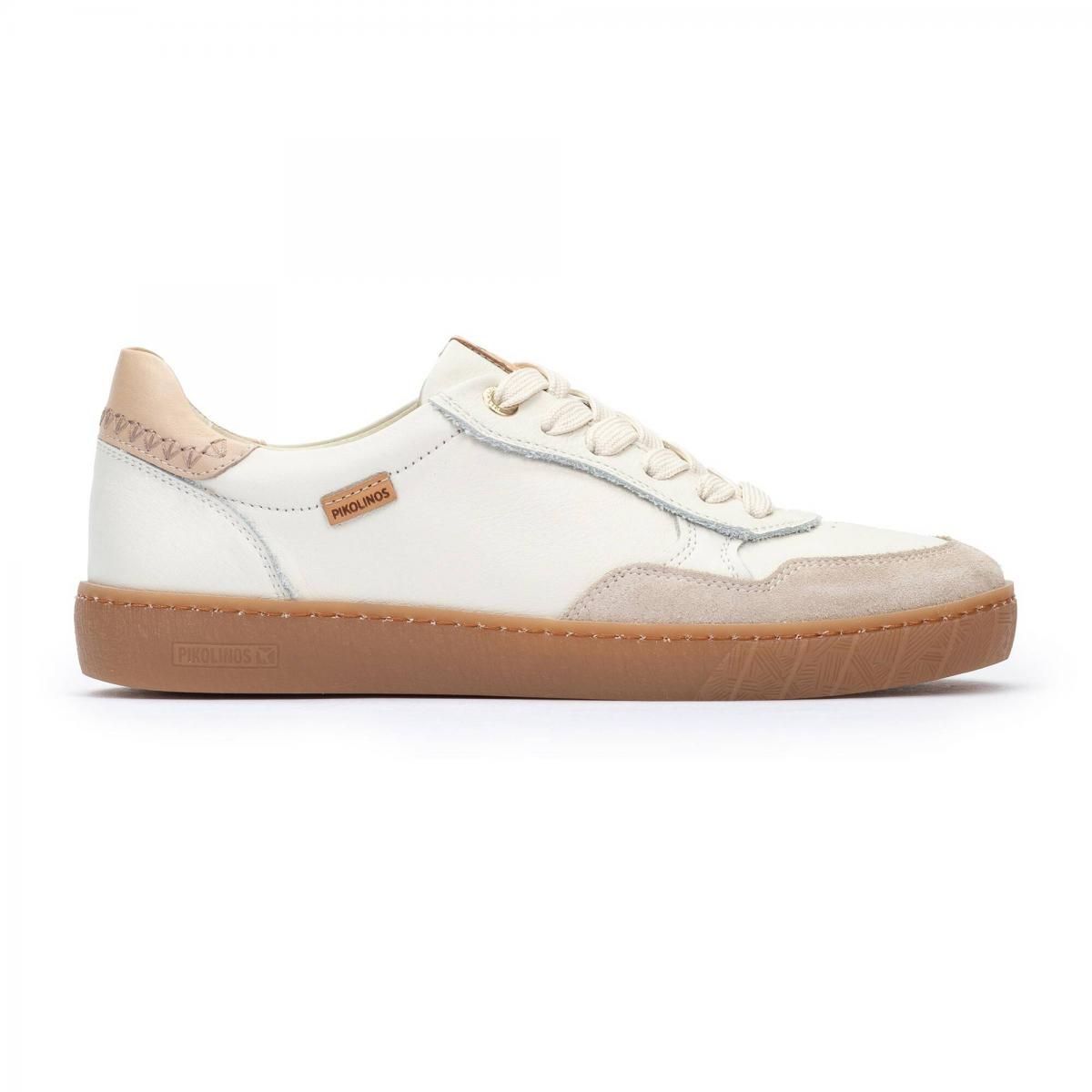 피콜리노스 컴포트 메모리폼 로우탑 스니커즈 LANZAROTE W7B-6670C1 OFF WHITE - 메인 이미지