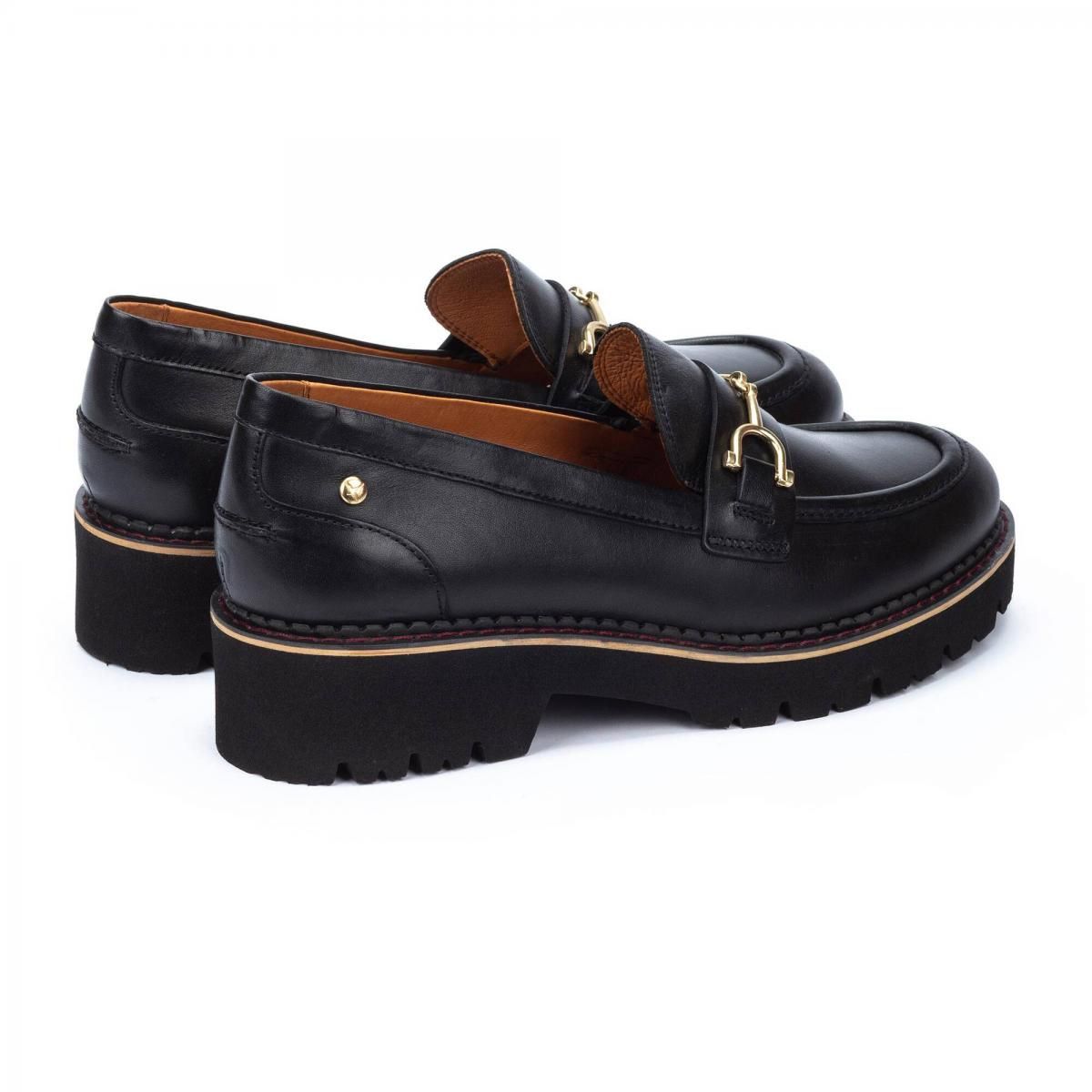 피콜리노스 트렌디 메탈릭 플랫폼 로퍼 VICAR W6S-3889 BLACK - 상세 이미지 4
