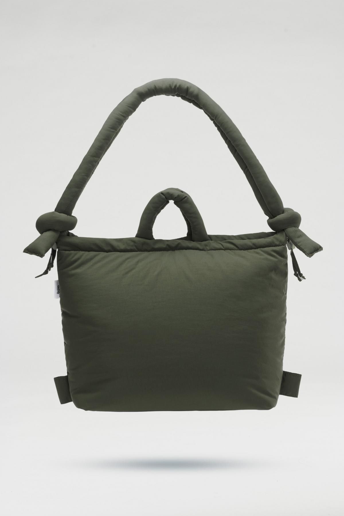 올랜드 소프트 테크니컬 라이트 나일론 호보백 Ona 46924342886735 FOREST GREEN - 메인 이미지
