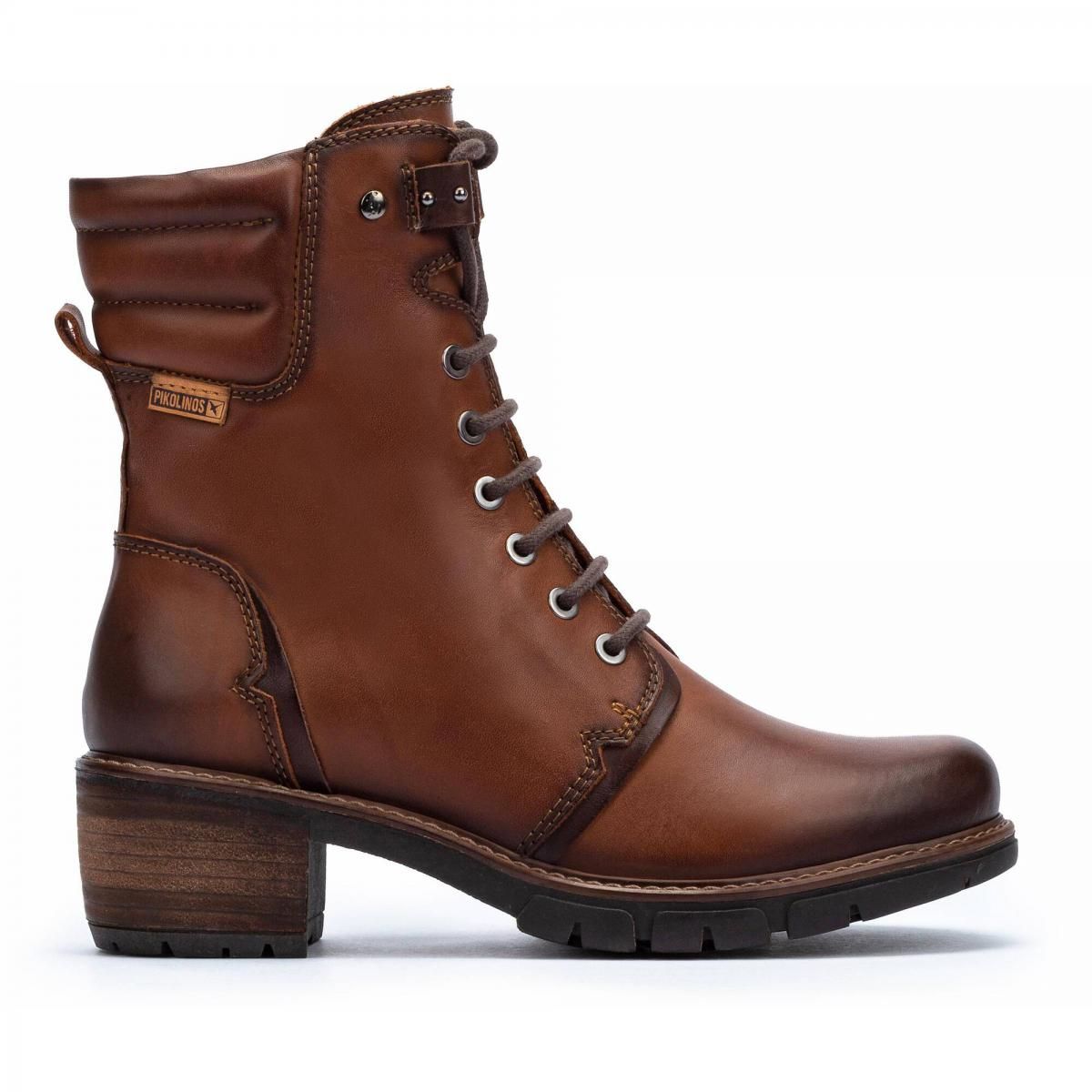 피콜리노스 트렌디 레이스업 앵클부츠 SAN SEBASTIAN W1T-8812 CUERO - 상품 이미지