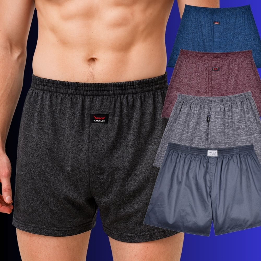 BFL 남자 트렁크 팬츠 사각 팬티 빤스 3매 조임없는 제품 이미지