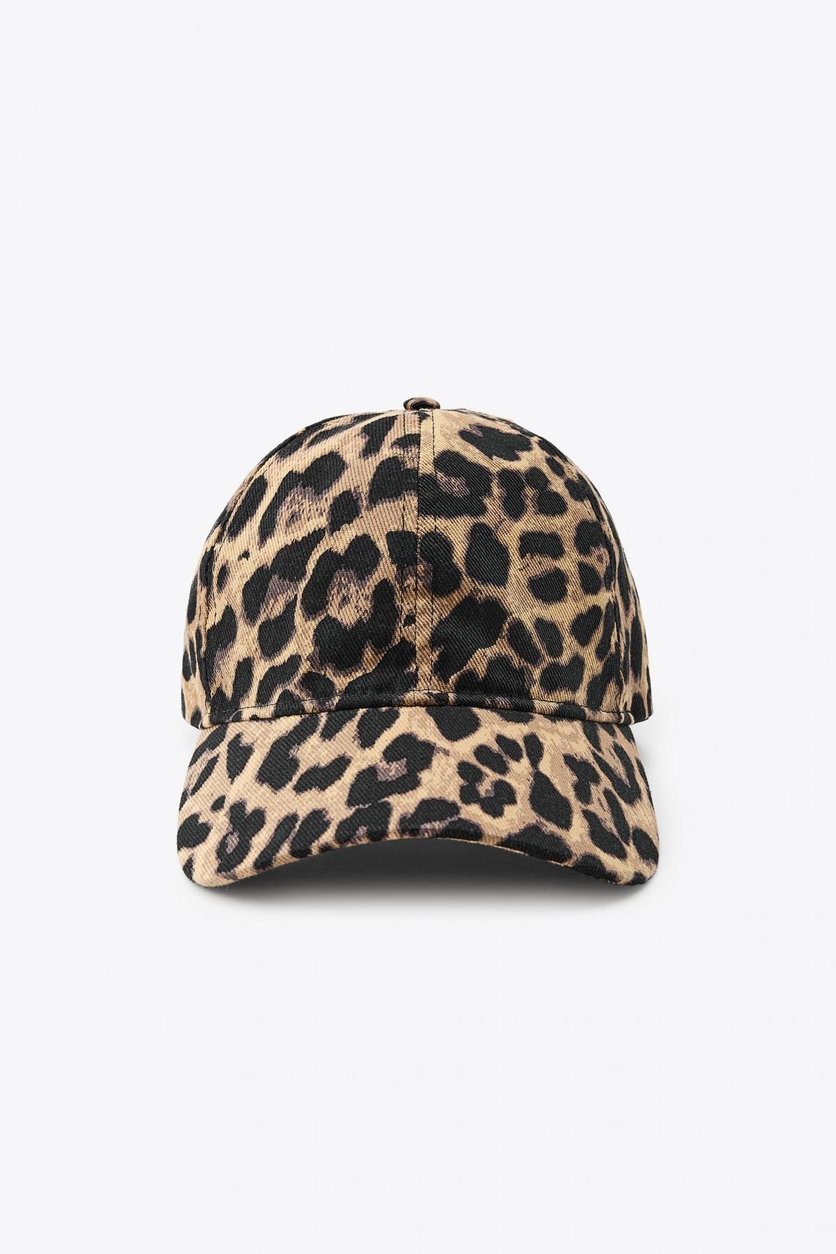 자라 애니멀 프린트 트윌 캡 3183/011 LEOPARD - 상품 이미지