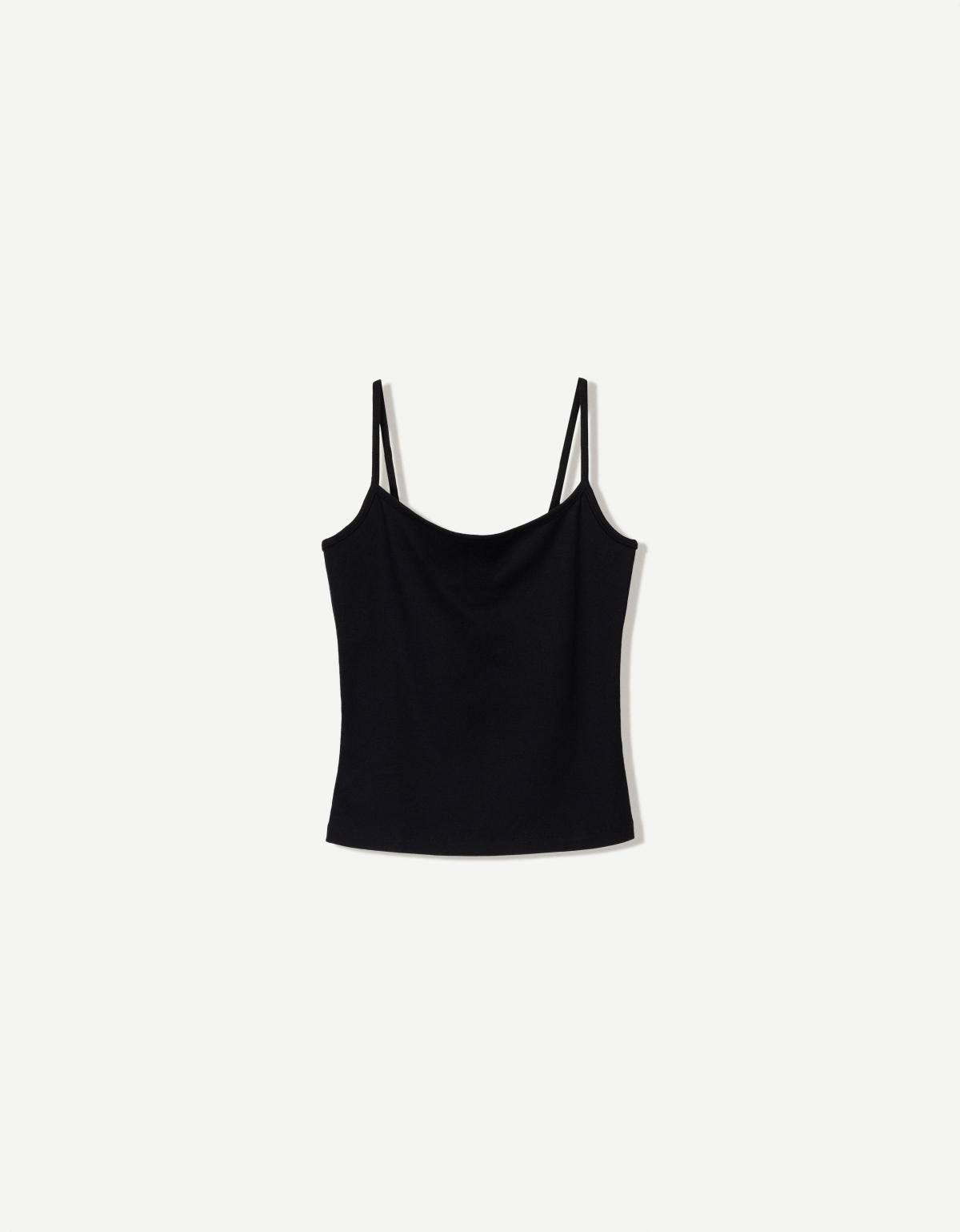 버쉬카 스트래피 탑 3941/443 BLACK - 상품 이미지