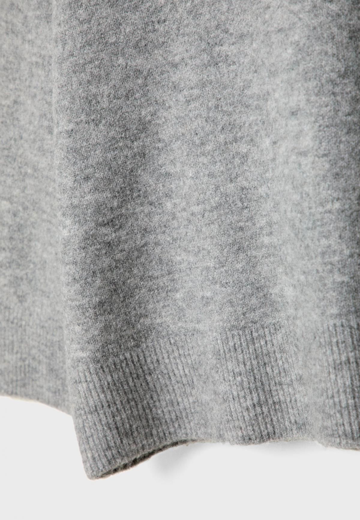 스트라디바리우스 소프트터치 라운드넥 니트 스웨터 5010/400 GREY MELANGE - 상세 이미지 3