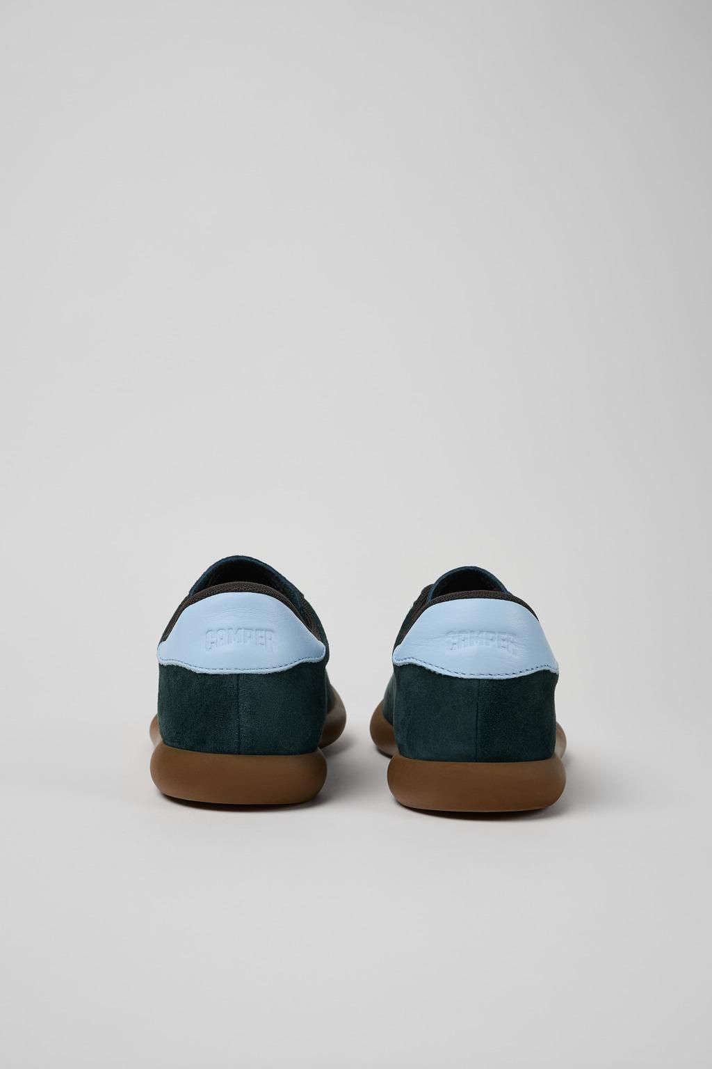 캠퍼 친환경 그린 레더 테크니컬 로우탑 스니커즈 Pelotas Soller K201608-005 GREEN - 상세 이미지 3