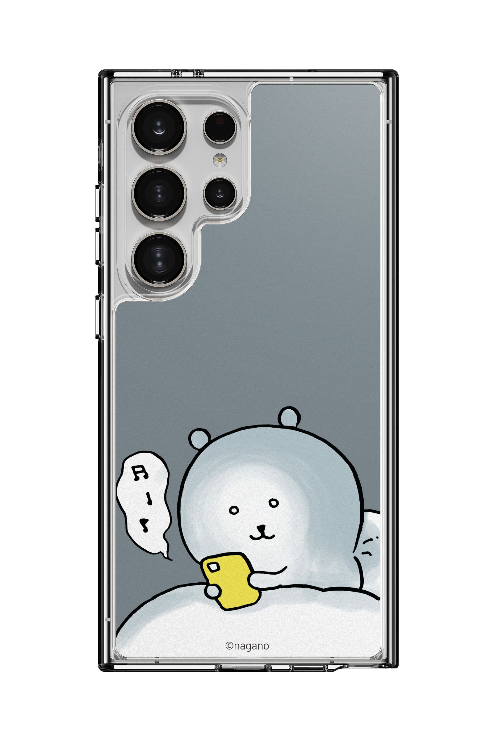 담곰이 농담곰 게임에 집중 띠부띠부스킨 갤럭시/아이폰 케이스 부착용스킨 VC403 - 상세 이미지 4