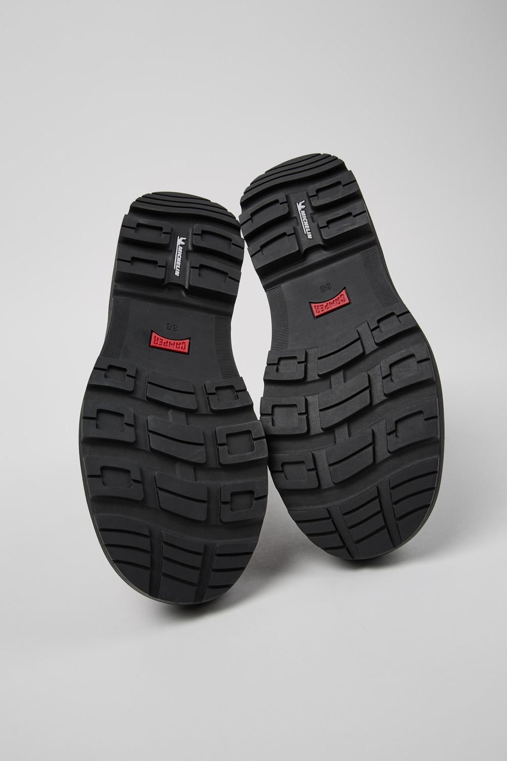 캠퍼 테크니컬 누벅 앵클부츠 Brutus Trek K400782-001 BLACK - 상세 이미지 5