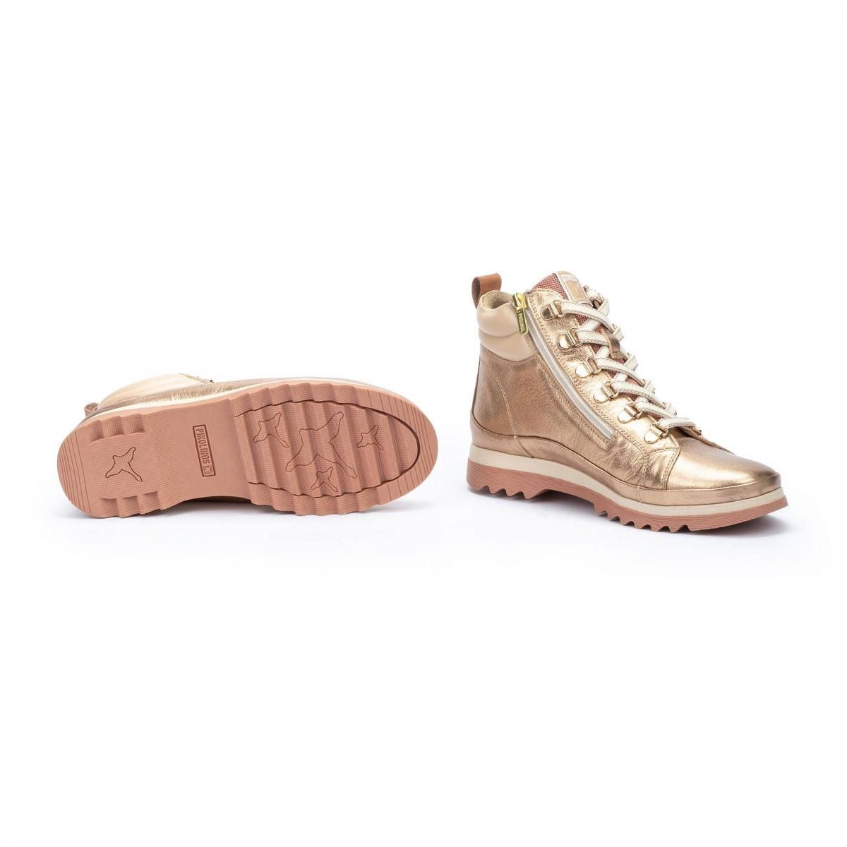 피콜리노스 메탈릭 컴포트 메모리폼 앵클부츠 VIGO W3W-8564CLC1 CHAMPAGNE - 상세 이미지 5