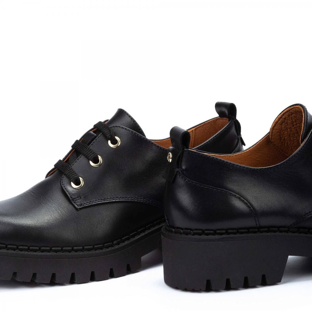 피콜리노스 엑스트라라이트 블랙 컴포트 더비슈즈 AVILES W6P-4632 BLACK - 상세 이미지 3