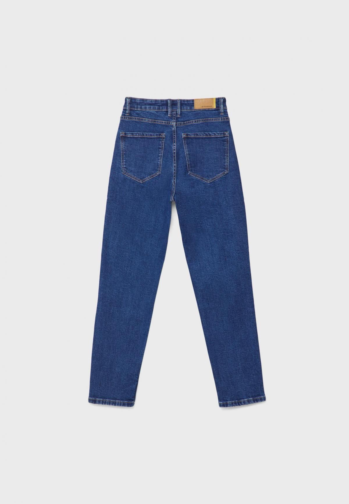 스트라디바리우스 데님 하이라이즈 슬림핏 맘 청바지 1465/488 RINSE BLUE DENIM - 상세 이미지 5