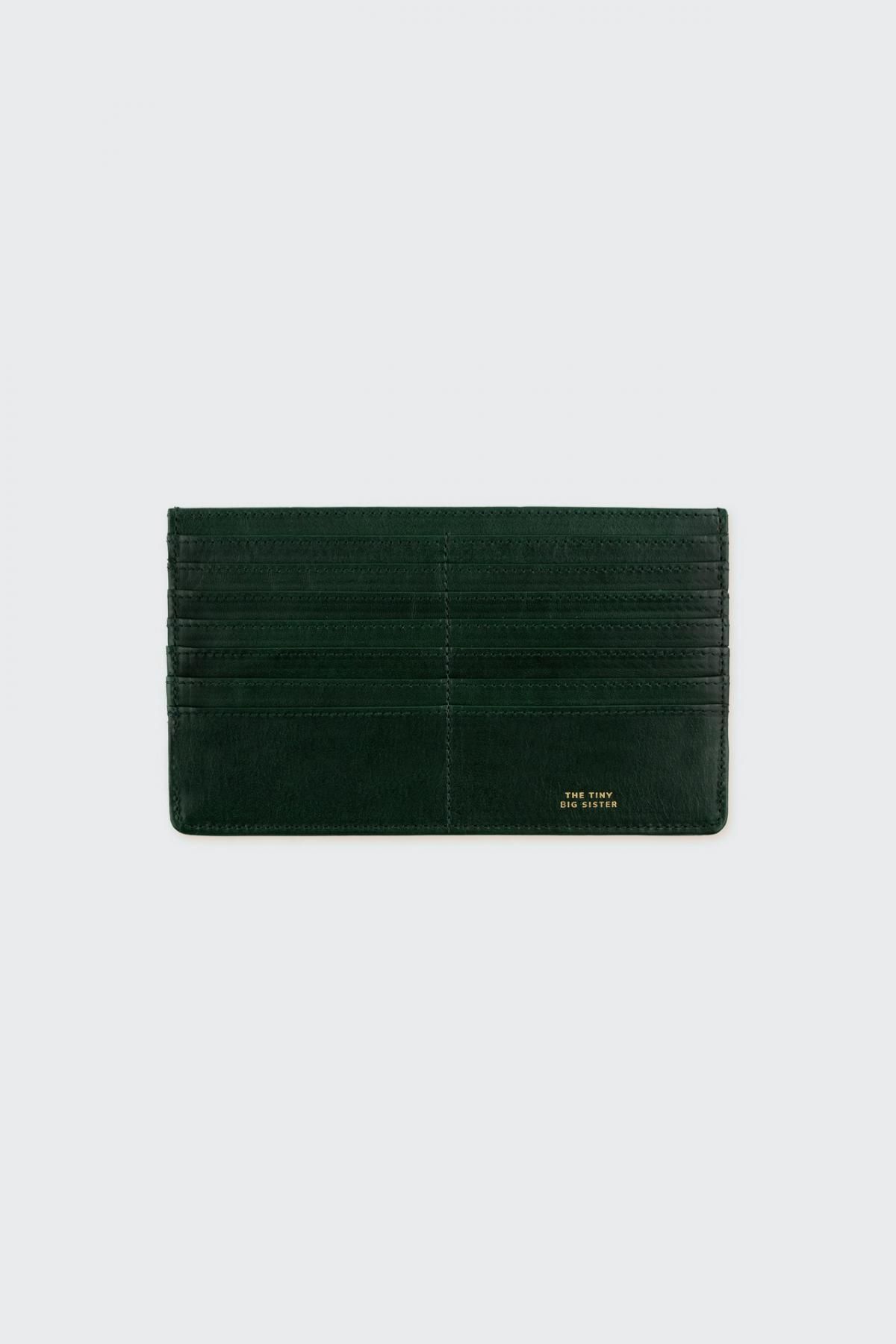 타이니코튼 프리미엄 레더 카드지갑 Tarjetero XL Piel Maru TTBS-009J01 VERDE PETROLEO - 메인 이미지