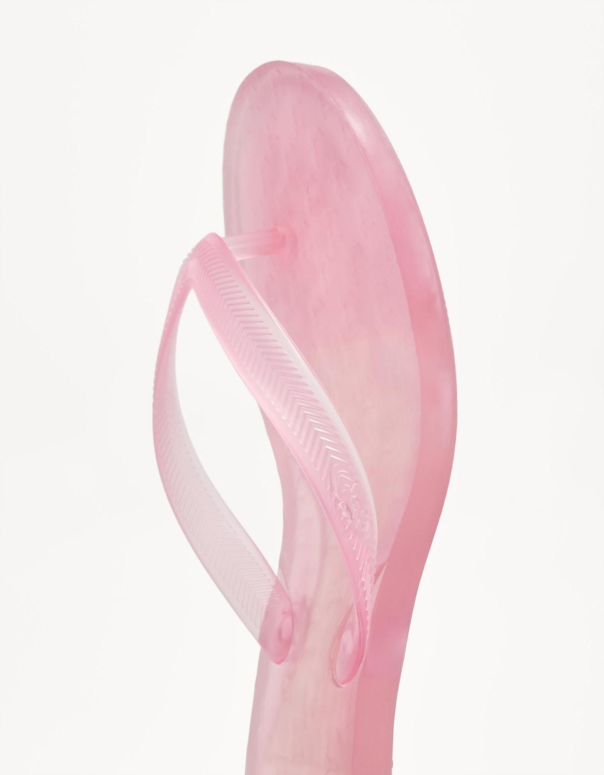 버쉬카 젤리 테크니컬 로우힐 샌들 1704/660 PINK - 상세 이미지 4