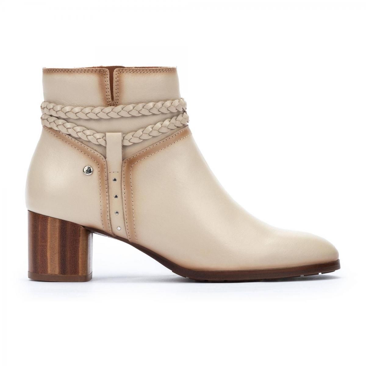 피콜리노스 클래식 앵클부츠 CALAFAT 레더 포인트 W1Z-8521 MARFIL - 상품 이미지