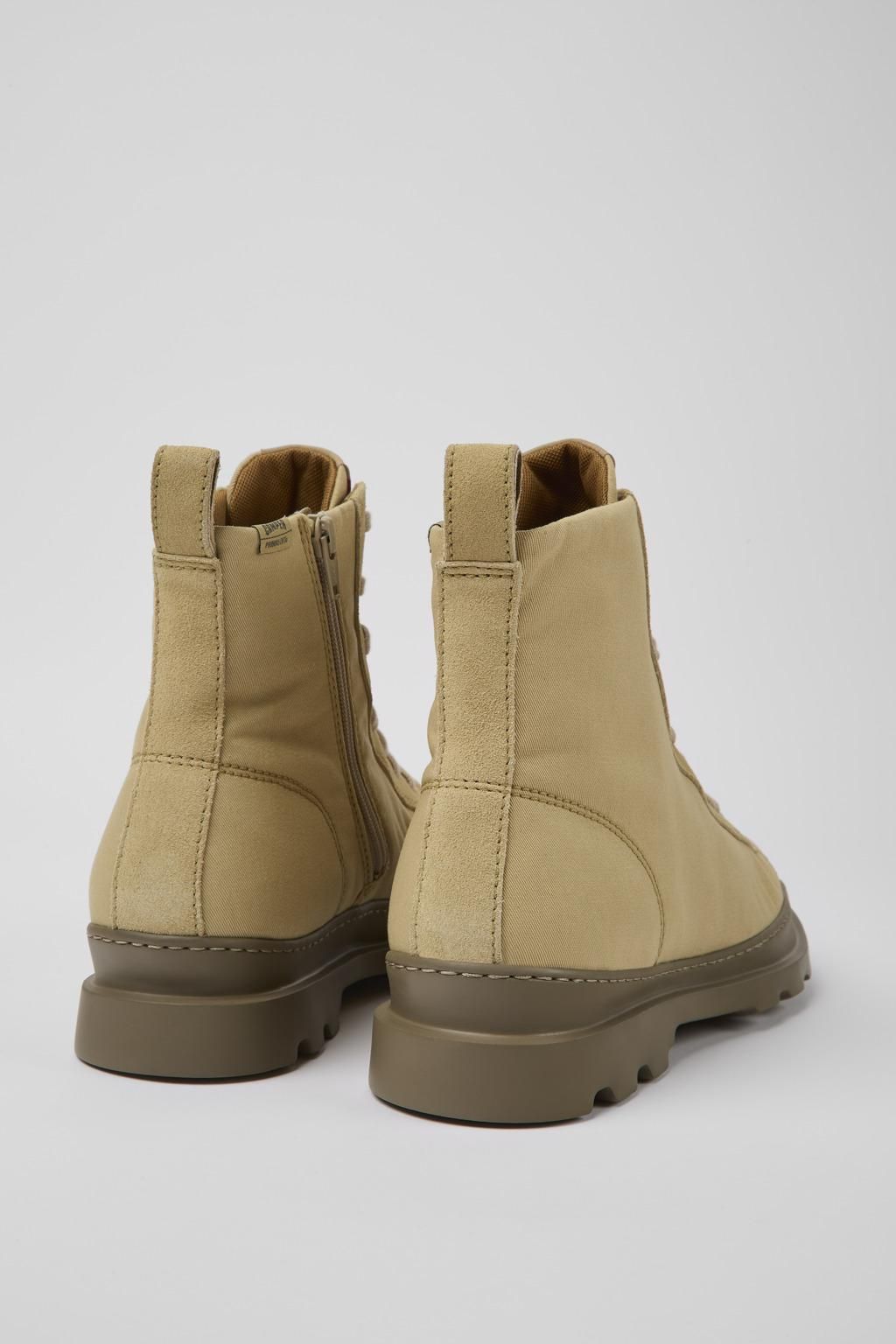 캠퍼 테크니컬 프리마로프트 여성 베이지 앵클 부츠 K400621-011 BEIGE - 상세 이미지 3