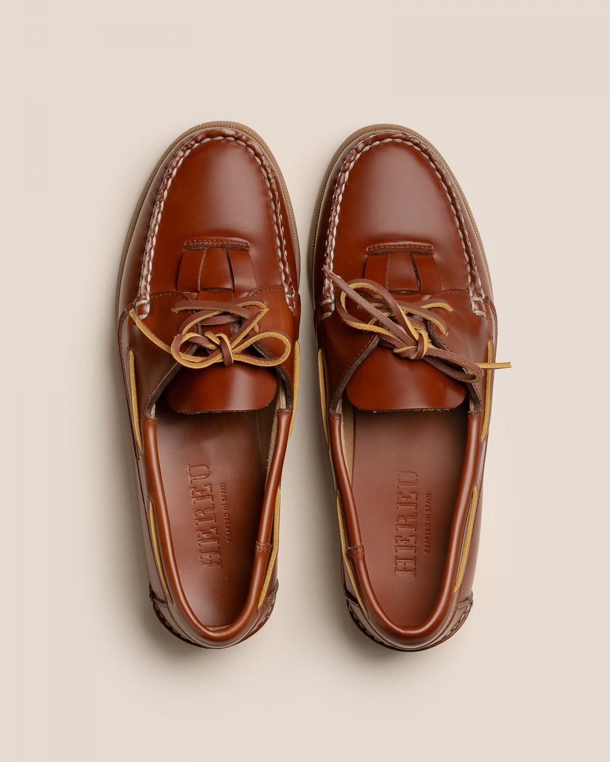 헤레우 살레르 노틱 레이스업 로퍼 9272786846028 TAN / BEIGE - 상세 이미지 2