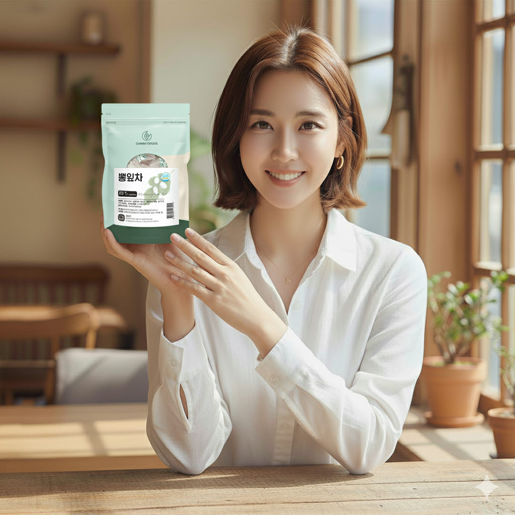 뽕잎 뽕잎차 50티백 2개 - 상품 이미지