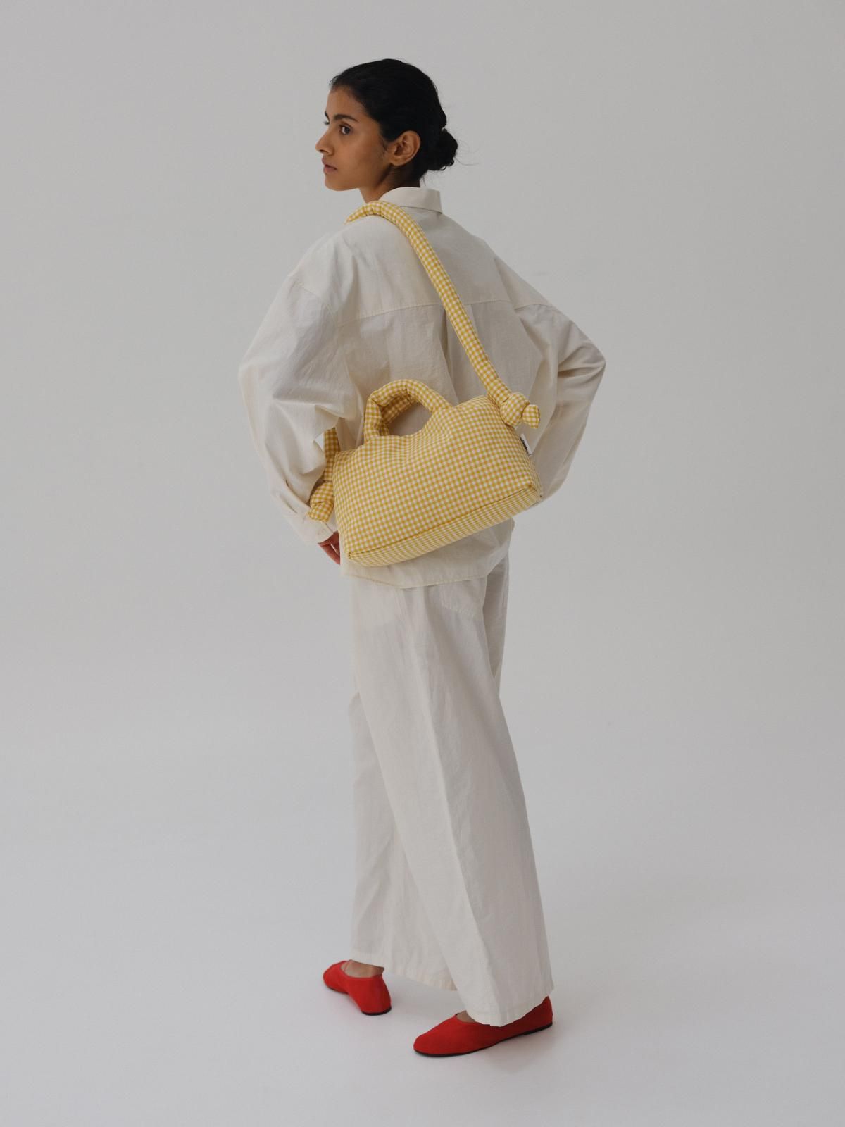 올랜드 라이트옐로우 소프트 미니백 MiniOna 49210634305871 VICHY YELLOW - 상세 이미지 3