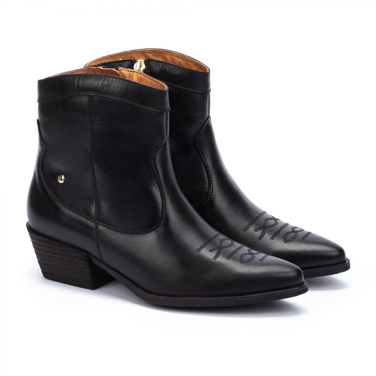 피콜리노스 웨스턴 앵클부츠 VERGEL W5Z-8975 BLACK - 상세 이미지 2