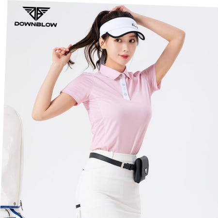 여자골프 다운블로우_DBS2HP 1103W_여자골프웨어메쉬반팔티셔츠
