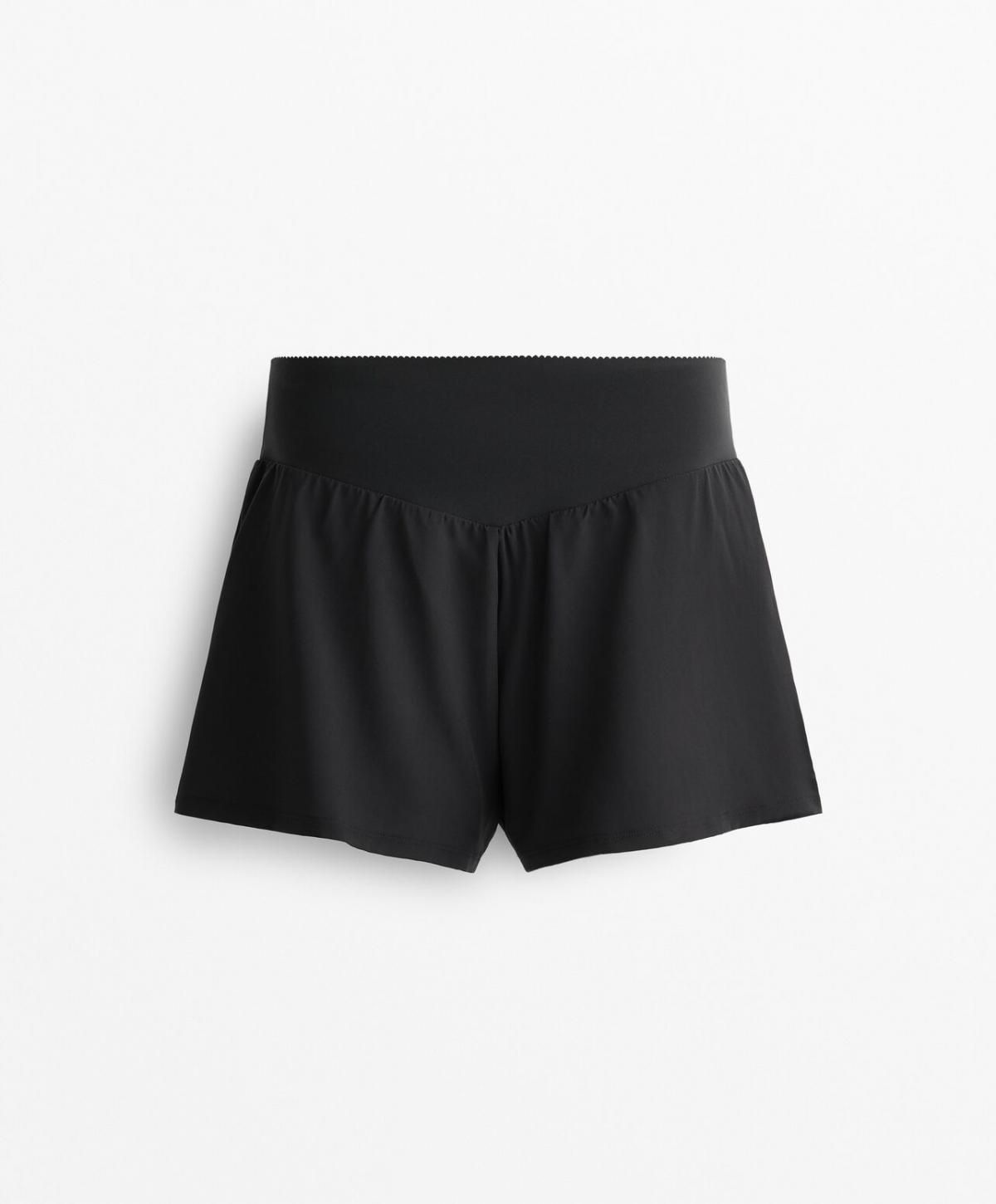 오이쇼 테크니컬 컴프레시브 웨이스트 10CM 쇼츠 포켓 0349/206 BLACK - 상품 이미지