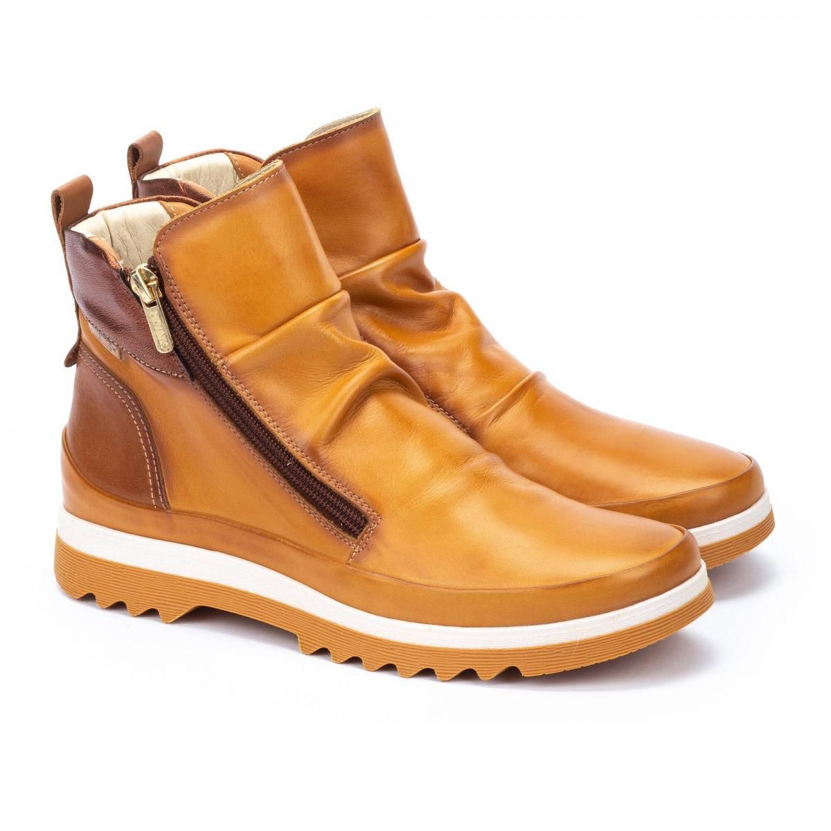 피콜리노스 캐주얼 레더 앵클 부츠 VIGO W3W-8888C4 CHEDDAR - 상세 이미지 2