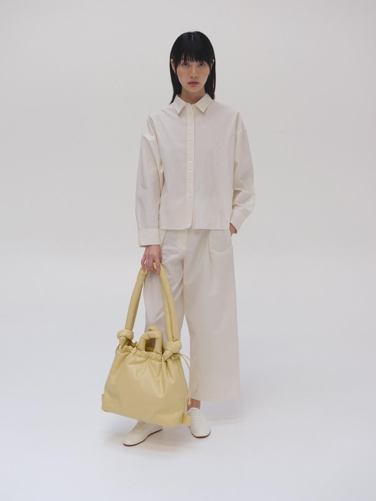 올랜드 소프트 비건레더 베이직 버킷백 Ona 49018784481615 BUTTER YELLOW - 상세 이미지 5