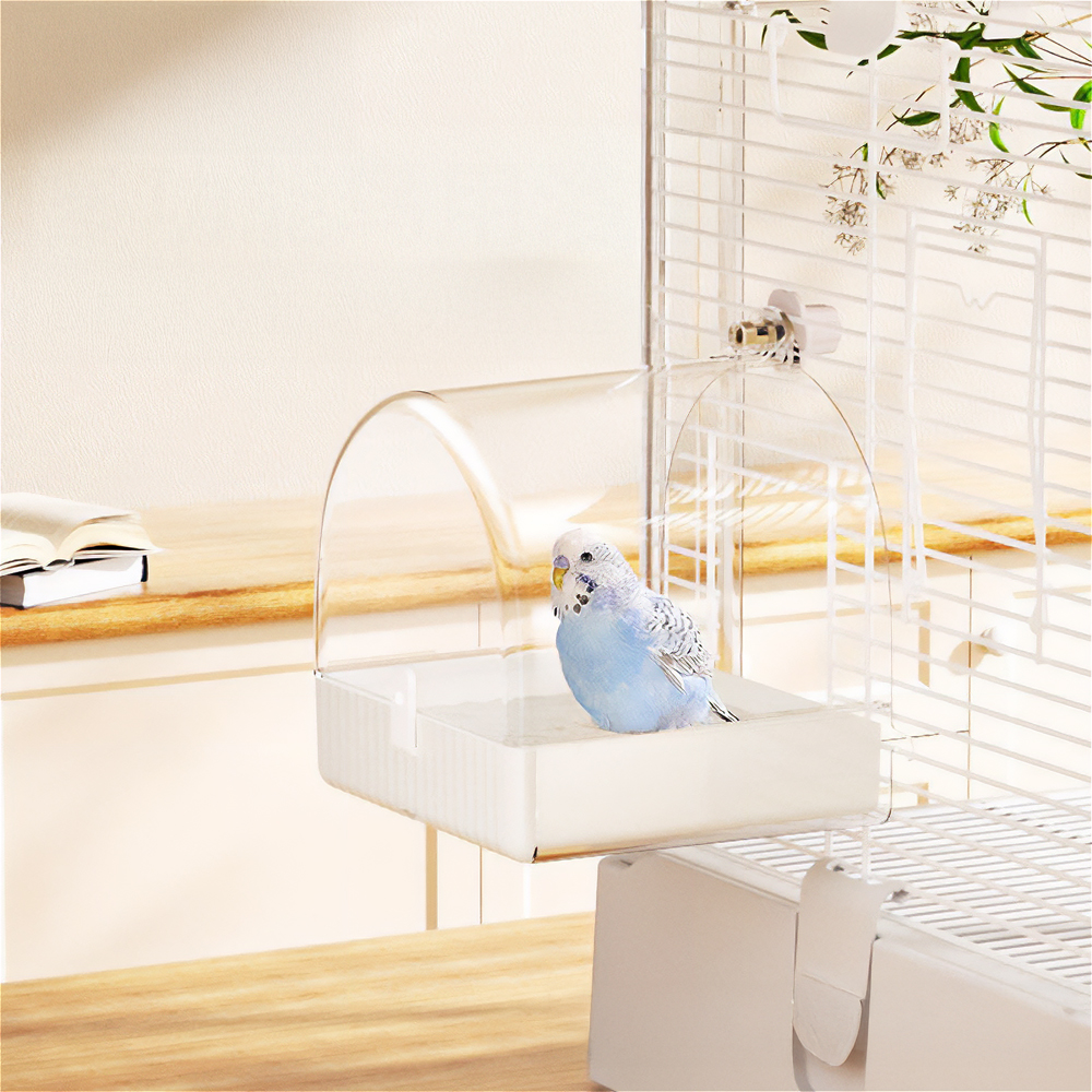 앵무새 하우스 아크릴 횃대 놀이터 용품 새장