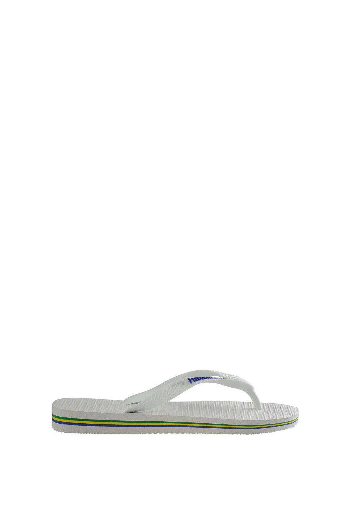 하바이아나스 멀티컬러 브라질 로고 플립플랍 Havaianas 7300586 BLANCO