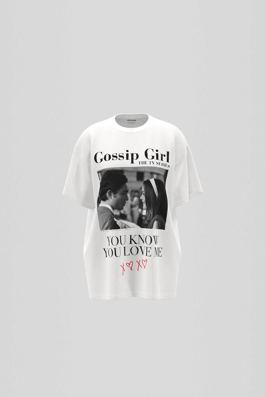 버쉬카 가십걸 오버사이즈 반팔 티셔츠 2019/821 OFF WHITE - 상세 이미지 2