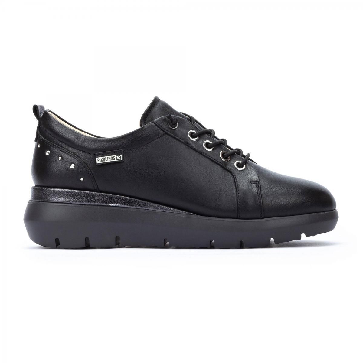 피콜리노스 청키솔 컴포트 블랙 스니커즈 RUEDA W2A-6805C1 BLACK - 메인 이미지