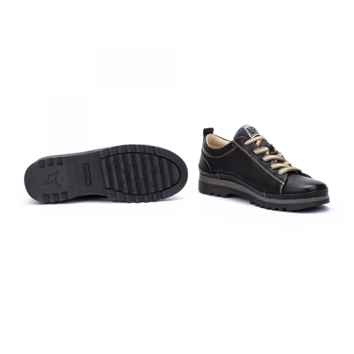 피콜리노스 컴포트 지퍼 로우탑 스니커즈 VIGO W3W-6979ST BLACK - 상세 이미지 5