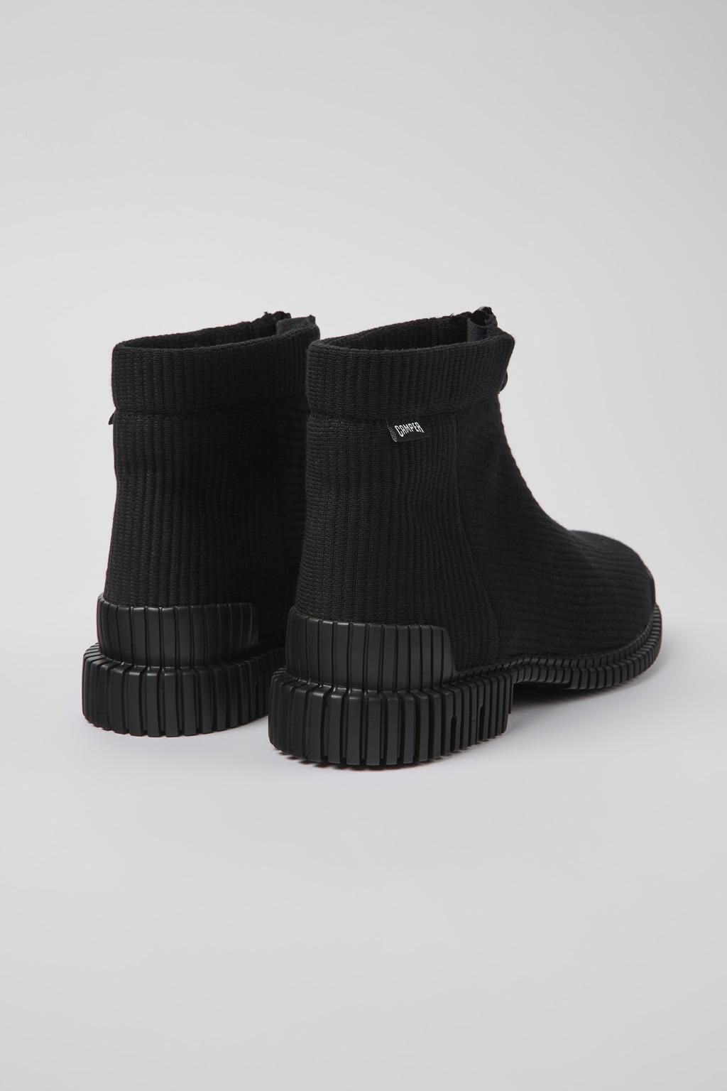 캠퍼 테크니컬 친환경 블랙 텐셀 라이오셀 여성 앵클부츠 K400356-017 BLACK - 상세 이미지 3