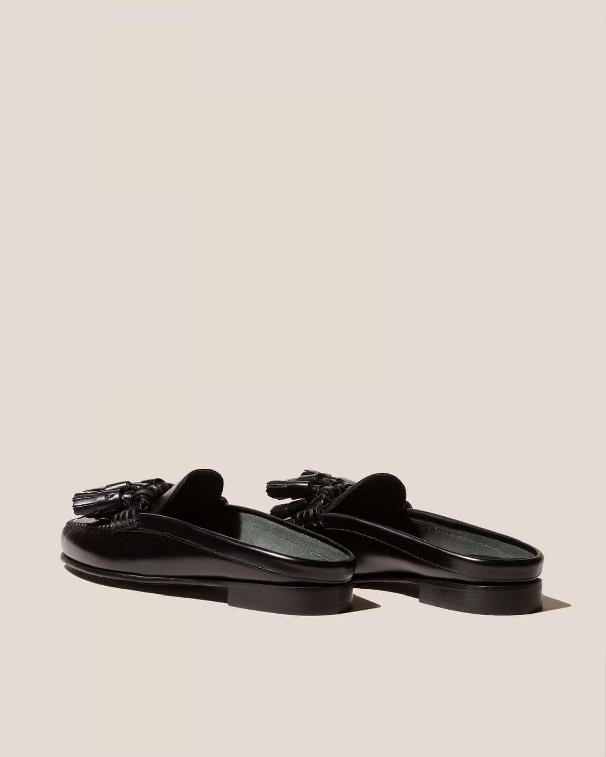 헤레우 BORLADA 프리미엄 태슬 뮬 로퍼 8737656996172 BLACK - 상세 이미지 3