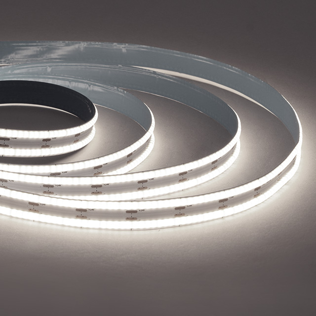 더쎈 LED 플렉시블 더블베디 COB 슬림 투라인바 24V 10M 3color 면발광 간접등 경관조명 줄네온 이미지 6