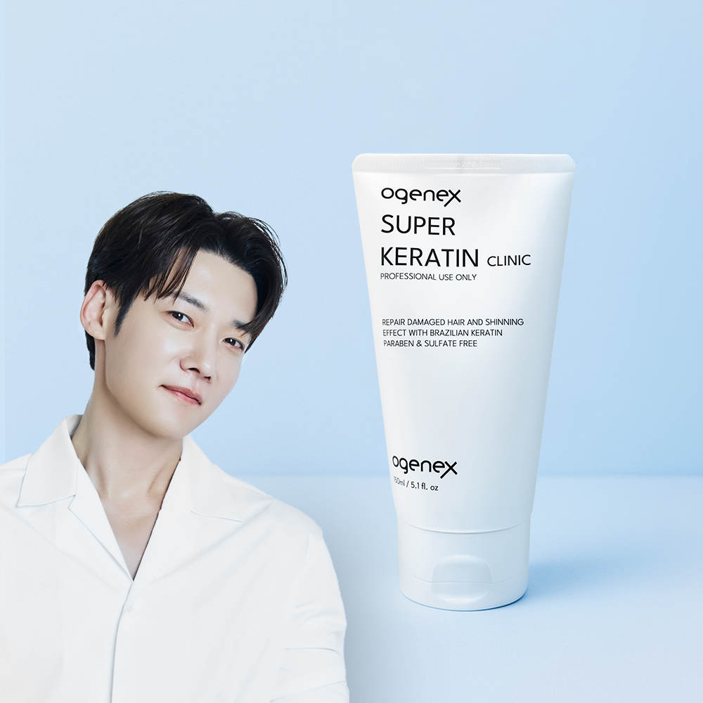 오제닉스 슈퍼케라틴 미용실손상모 탄머리복구 헤어클리닉 150ml/ 상한머리복구 신데렐라 이미지 2