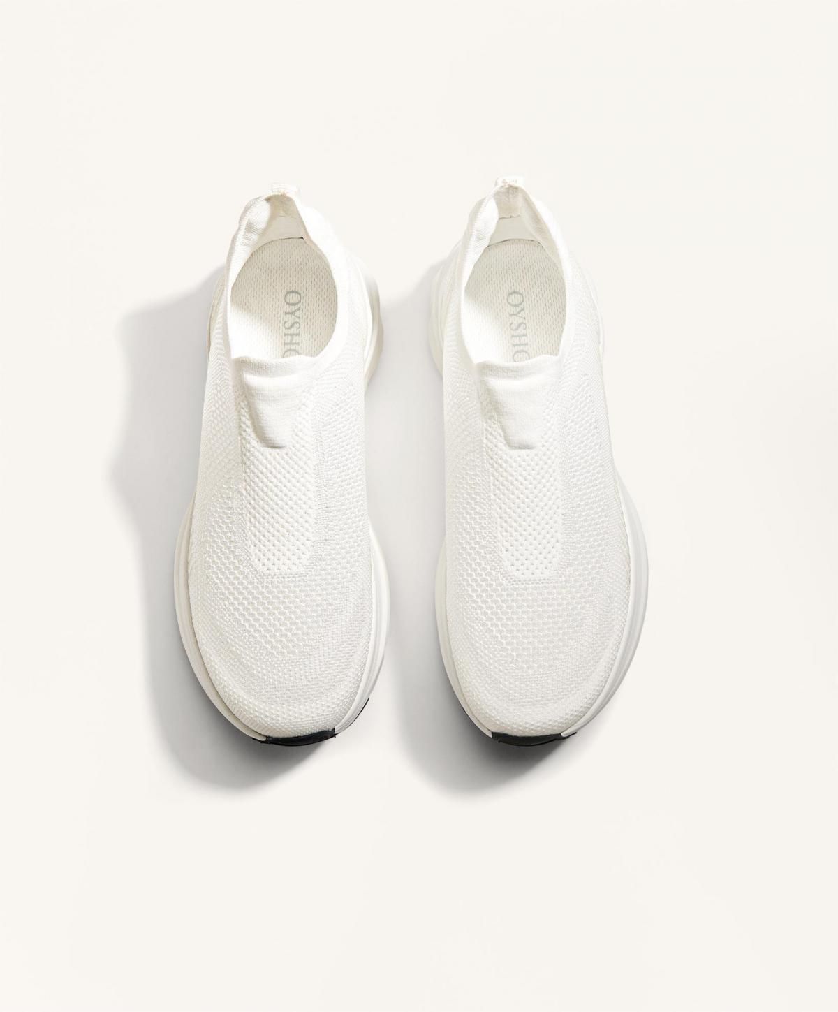 오이쇼 테크니컬 초경량 레이스리스 러닝화 1140/580 WHITE - 상세 이미지 4