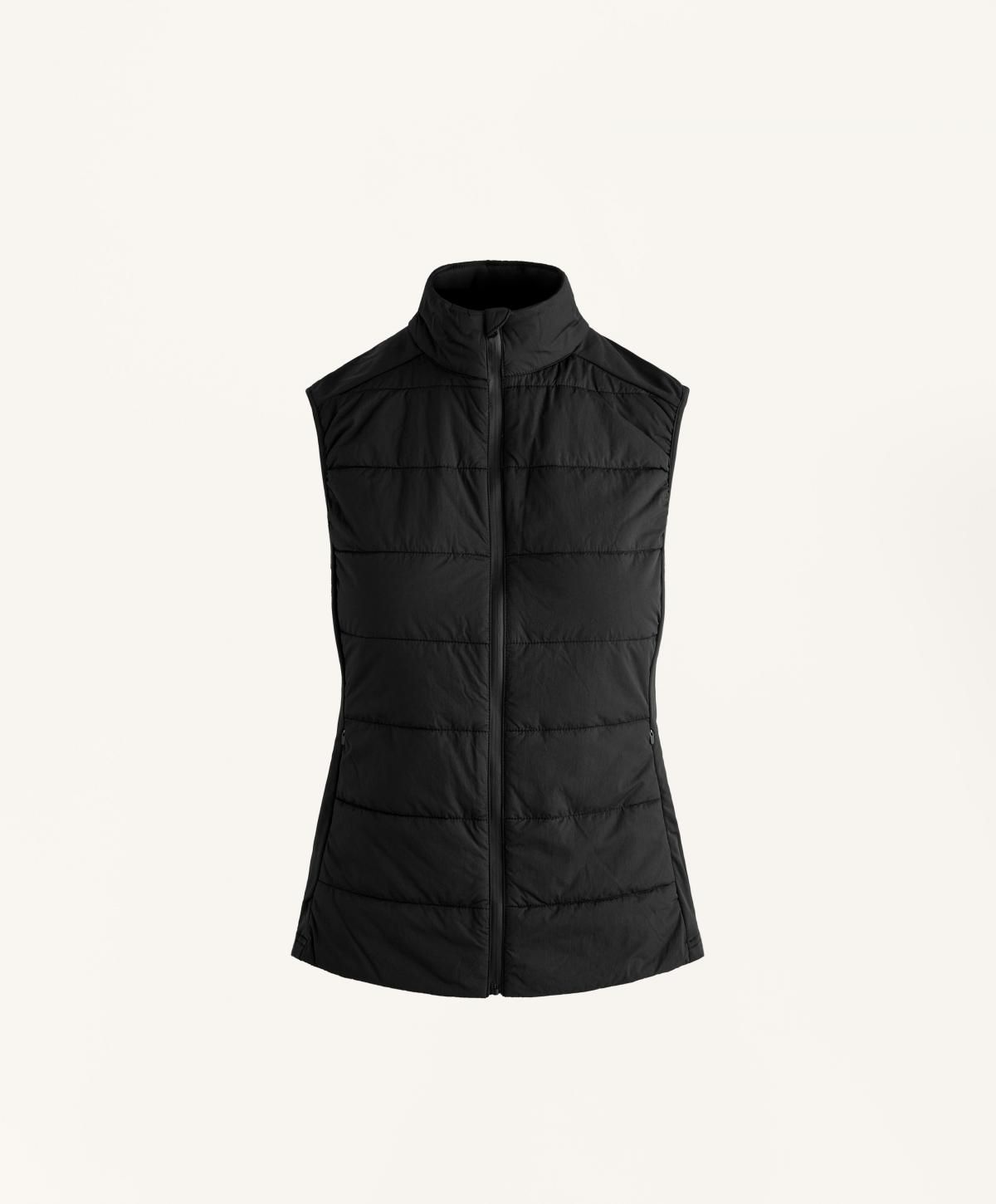 오이쇼 테크니컬 경량 패딩 베스트 FELLEX VOLCANIC 3093/332 BLACK - 메인 이미지