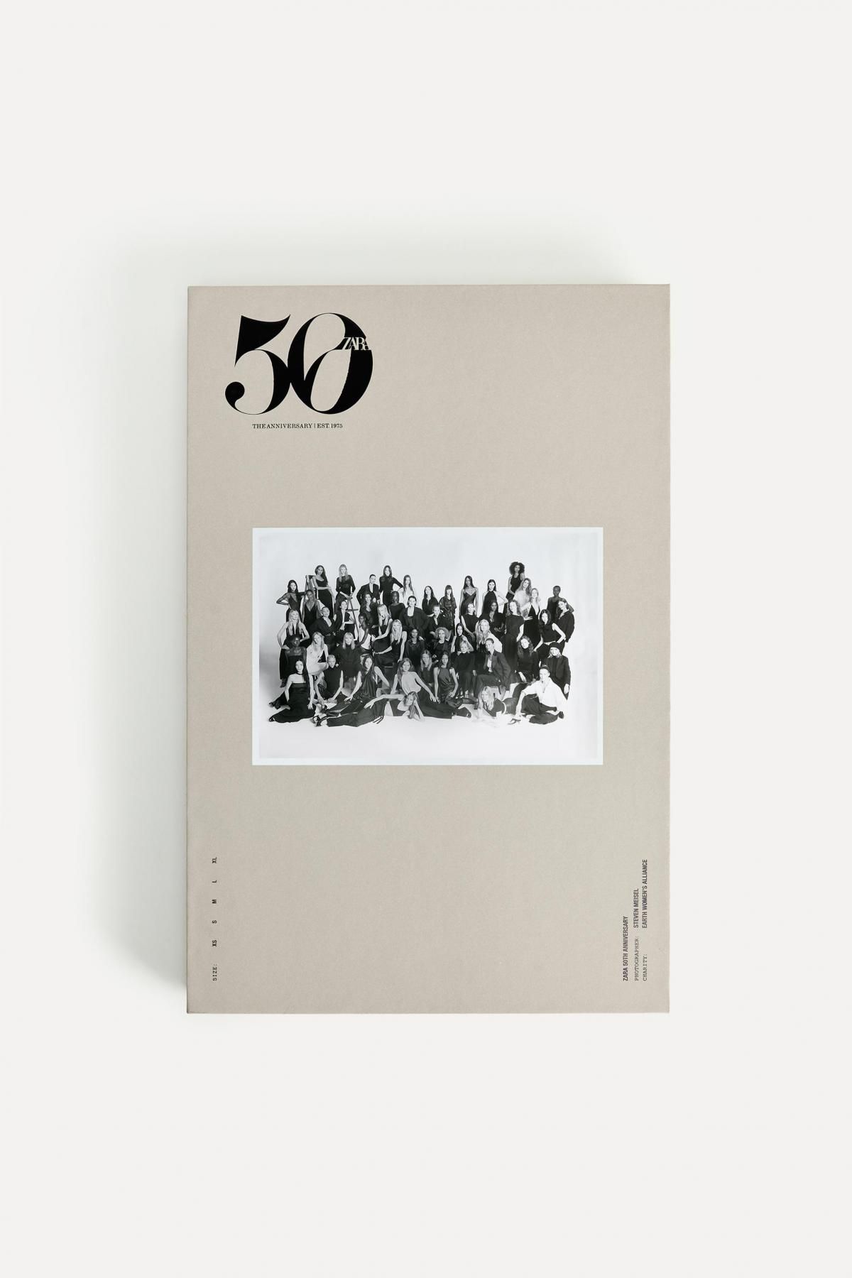 자라 50주년 포토 그래픽 오버핏 반팔 티셔츠 0085/010 WHITE - 상세 이미지 5