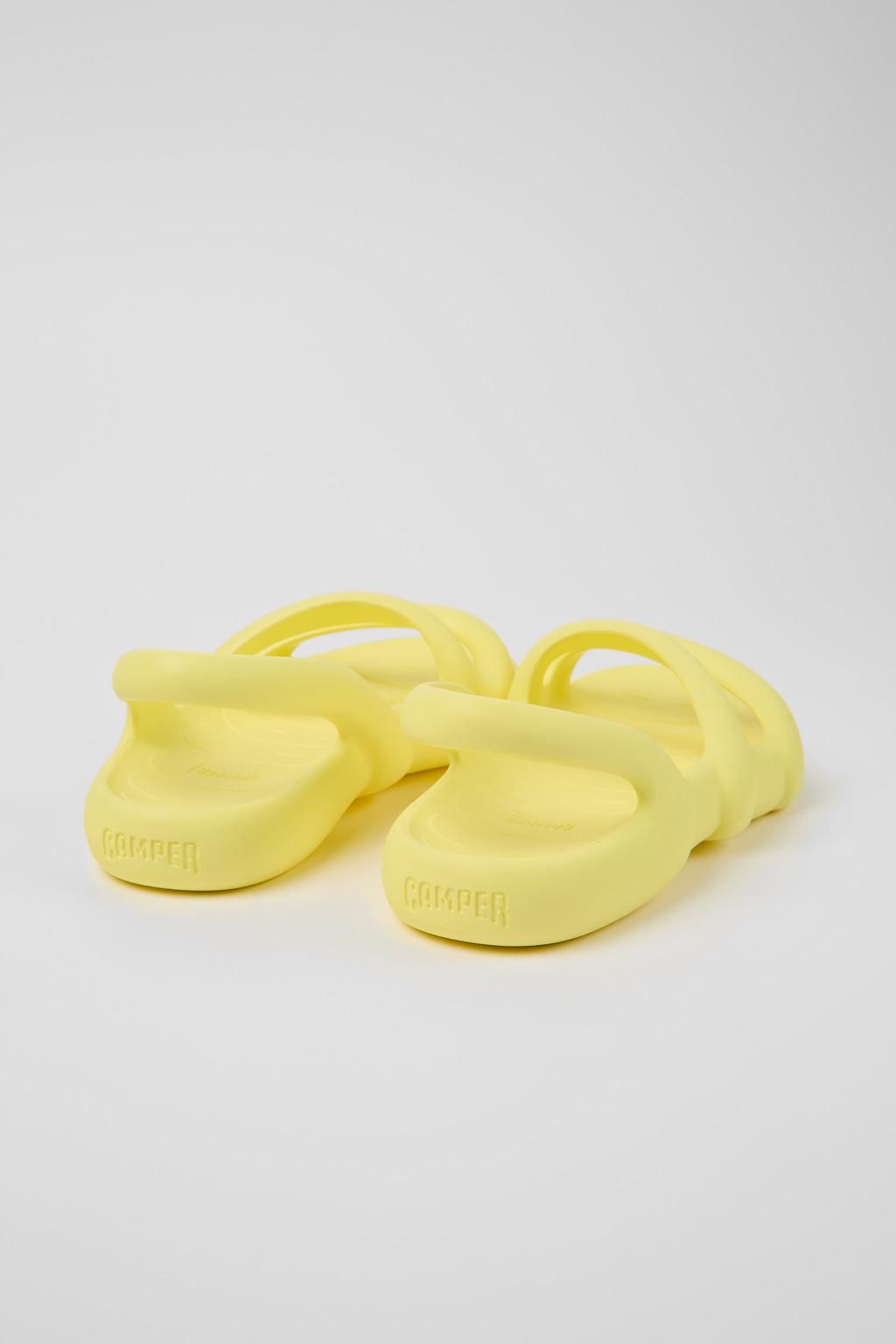 캠퍼 친환경 옐로우 유니섹스 테크니컬 스트랩 샌들 Kobarah Flat K201636-002 YELLOW - 상세 이미지 3