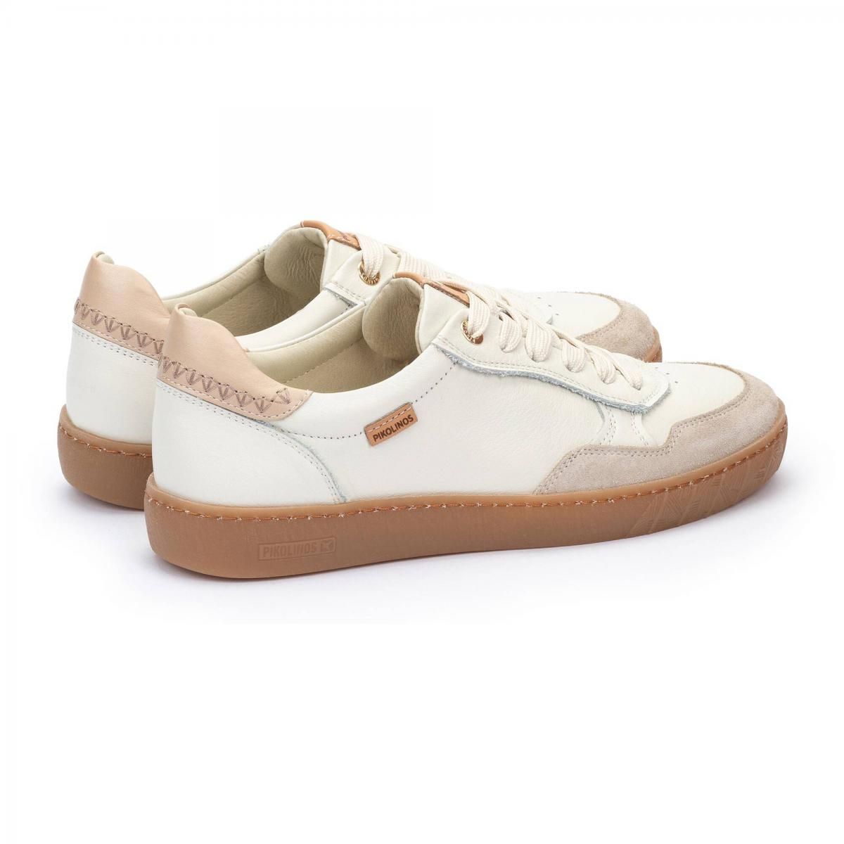 피콜리노스 컴포트 메모리폼 로우탑 스니커즈 LANZAROTE W7B-6670C1 OFF WHITE - 상세 이미지 4