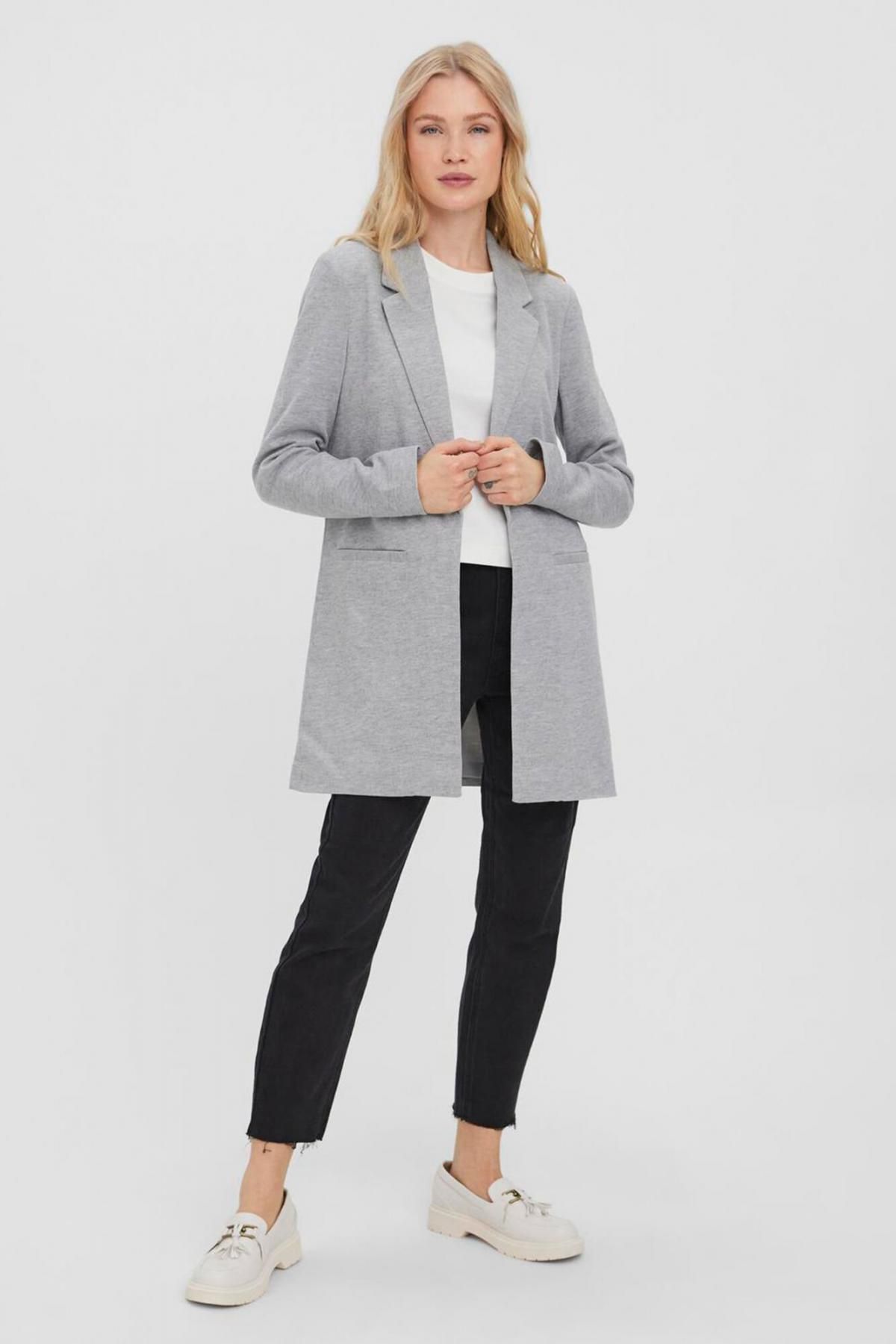 베로모다 테크니컬 미디 테일러드 재킷 포켓 라이트그레이 7930155 GRIS - 상세 이미지 4
