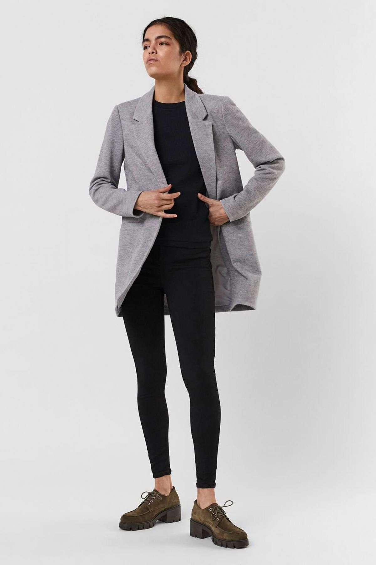 베로모다 테크니컬 미디 테일러드 재킷 포켓 라이트그레이 7930155 GRIS - 상세 이미지 5