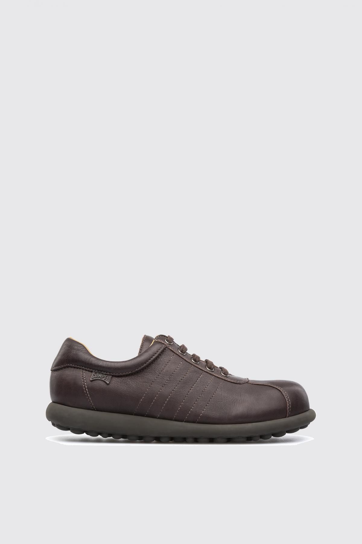 캠퍼 컴포트 레더 스니커즈 Pelotas 27205-185 BROWN - 메인 이미지