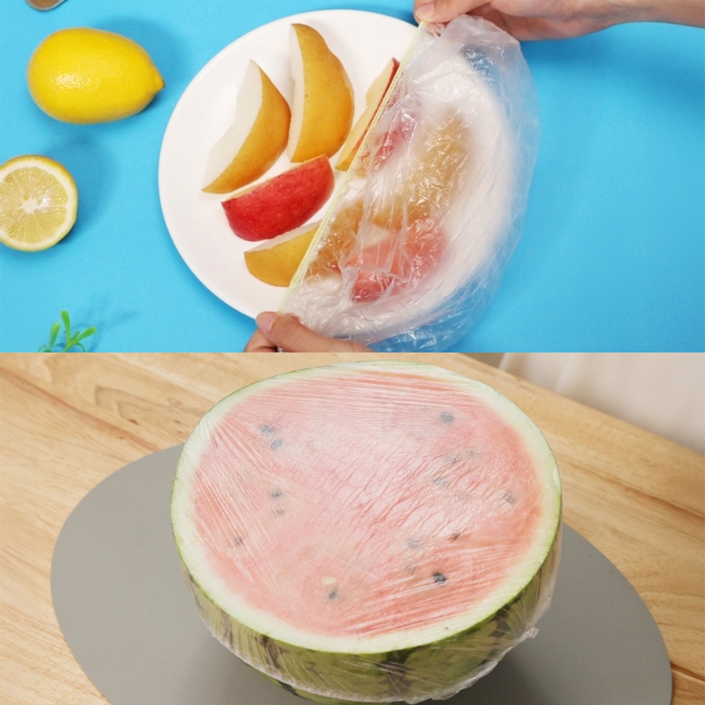 싱싱랩 만능캡 키친 위생 주방 비닐 샌드위치랩 1,000개 음식보관 랲 - 상세 이미지 5