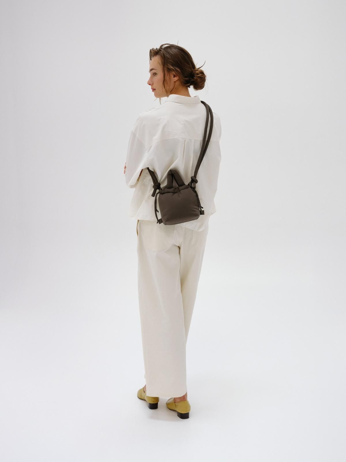 올랜드 소프트 미니멀 마이크로 호보백 Micro Ona Soft Bag 49695704580431 FOREST GREEN - 상세 이미지 5