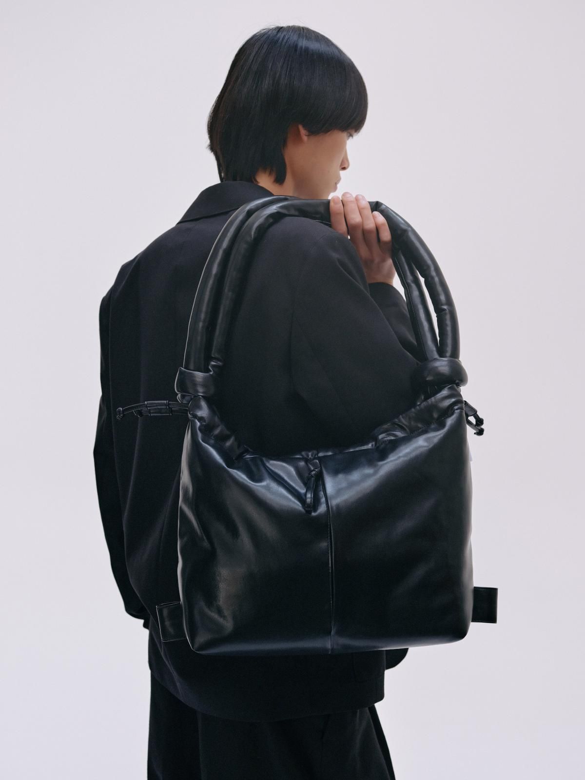 올랜드 소프트 비건 레더 방수 버킷백 Ona 49018783891791 BLACK - 상세 이미지 2