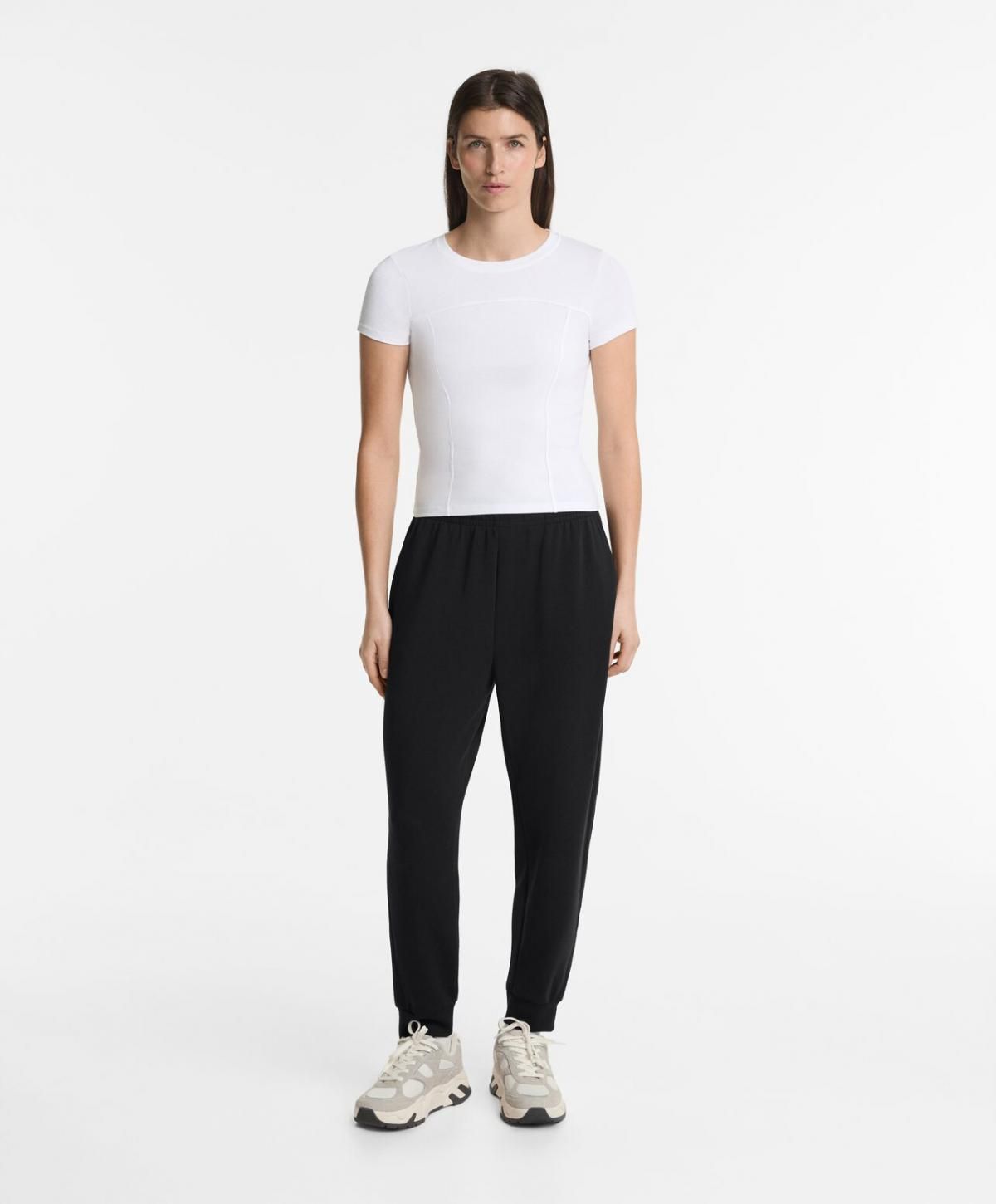 오이쇼 모달소프트 터치 조거팬츠 1132/791 BLACK - 상세 이미지 2