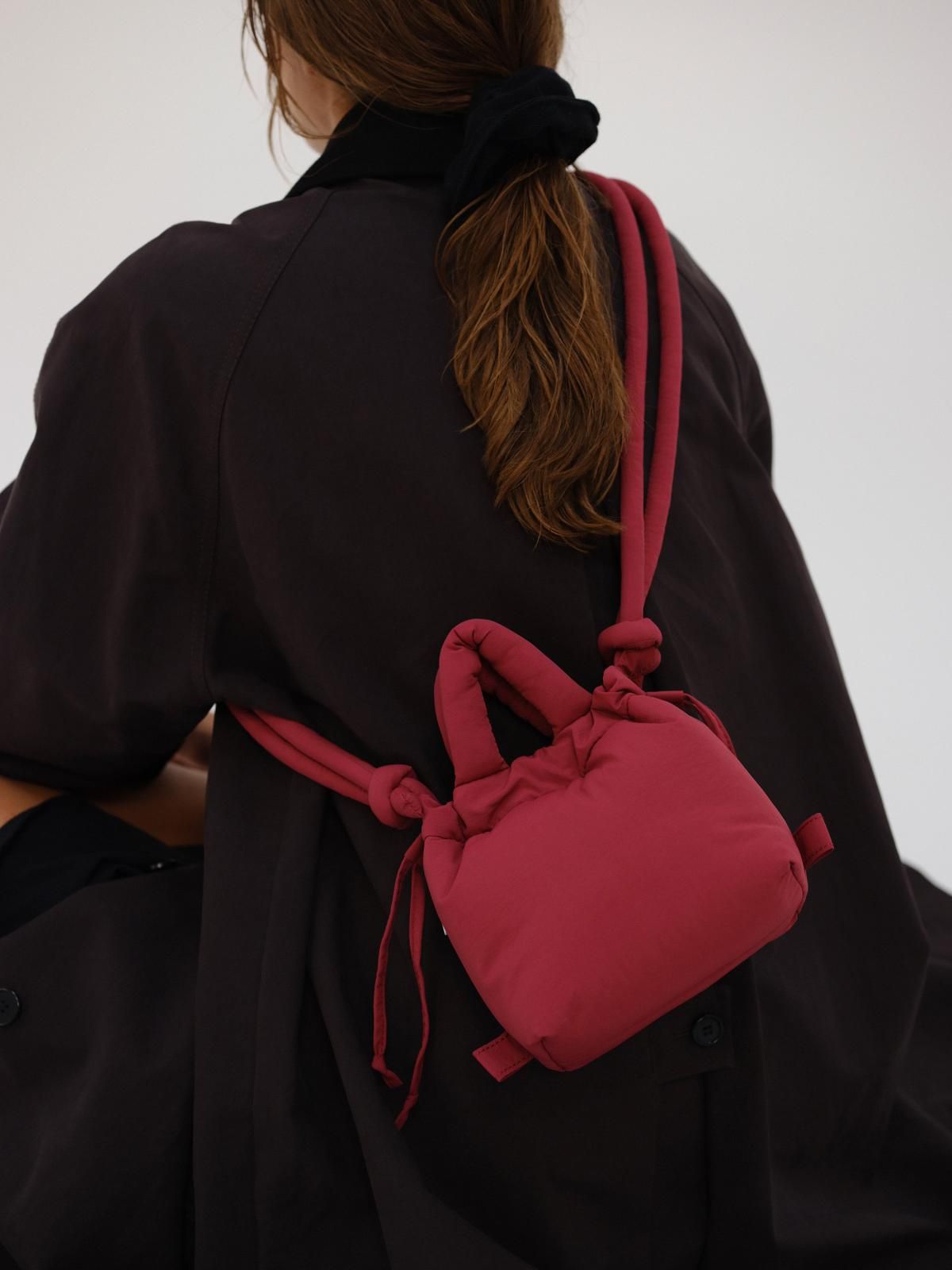 올랜드 러블리 미니멀 소프트 크로스백 Micro Ona 49696048644431 CHERRY RED - 상세 이미지 4