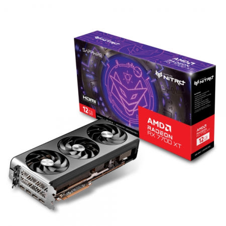SAPPHIRE SAPPHIRE 라데온 RX 7700 XT NITRO+ OC D6 12GB (AMD 컴퓨터 그래픽카드)